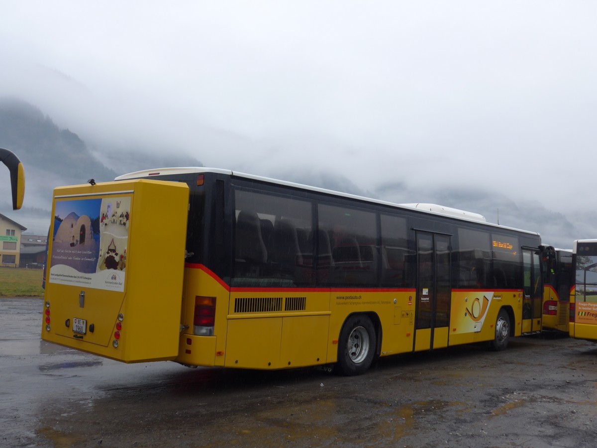 (168'319) - ASK Schangnau - Nr. 1/BE 1960 - Volvo am 9. Januar 2016 in Frutigen, Flugplatz