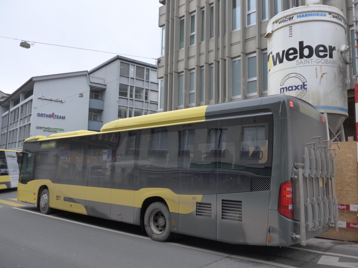 (168'596) - STI Thun - Nr. 157/BE 752'157 - Mercedes am 4. Februar 2016 in Thun, Sternenplatz