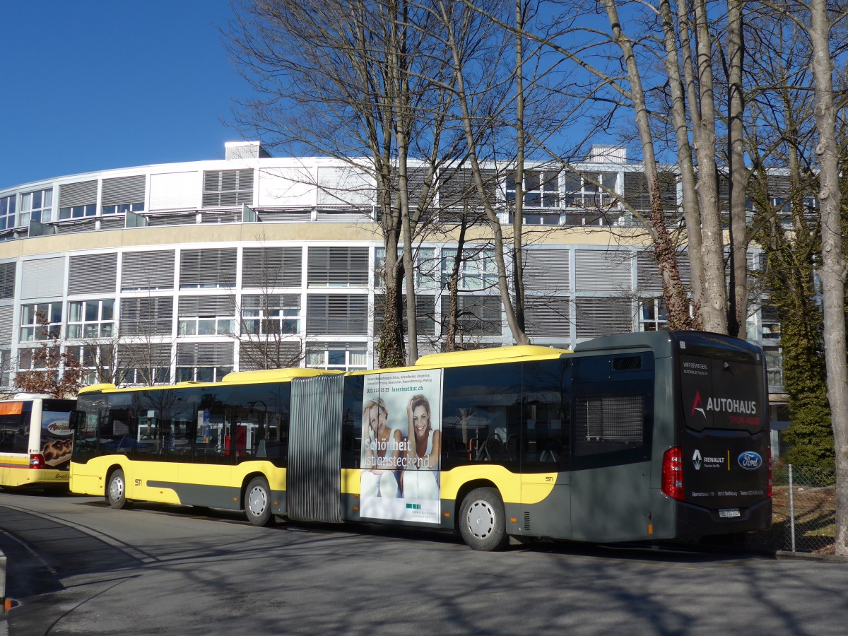 (168'598) - STI Thun - Nr. 162/BE 752'162 - Mercedes am 5. Februar 2016 bei der Schifflndte Thun