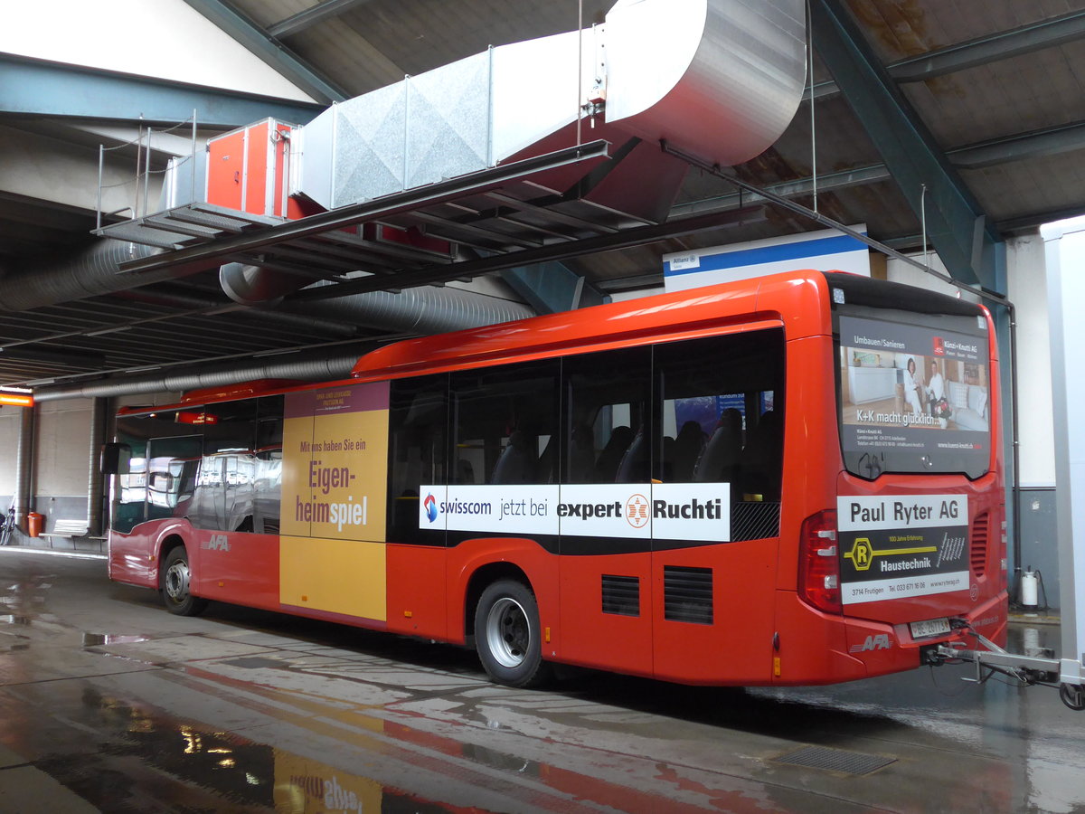 (169'529) - AFA Adelboden - Nr. 27/BE 26'773 - Mercedes am 27. Mrz 2016 im Autobahnhof Adelboden