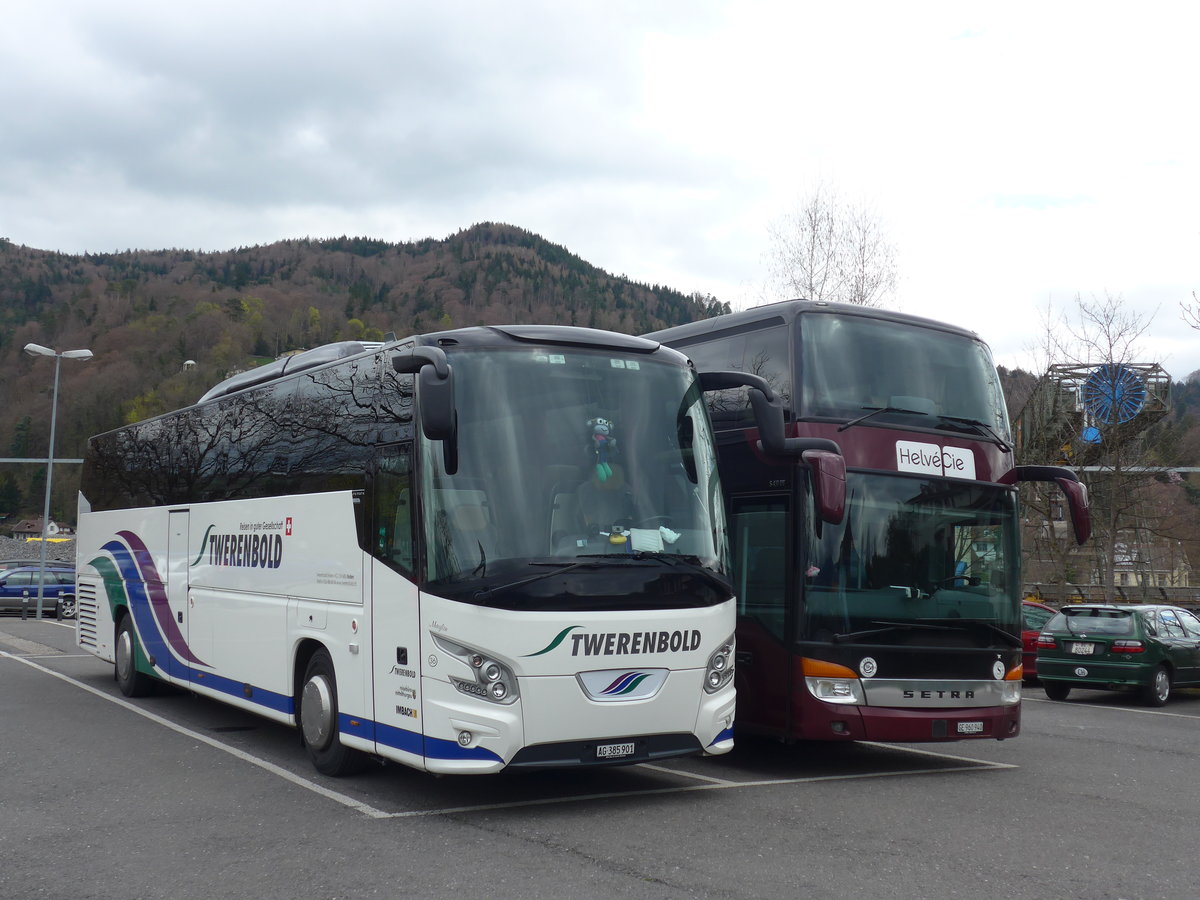 (169'792) - Twerenbold, Baden - Nr. 36/AG 385'901 - VDL am 7. April 2016 in Thun, Seestrasse