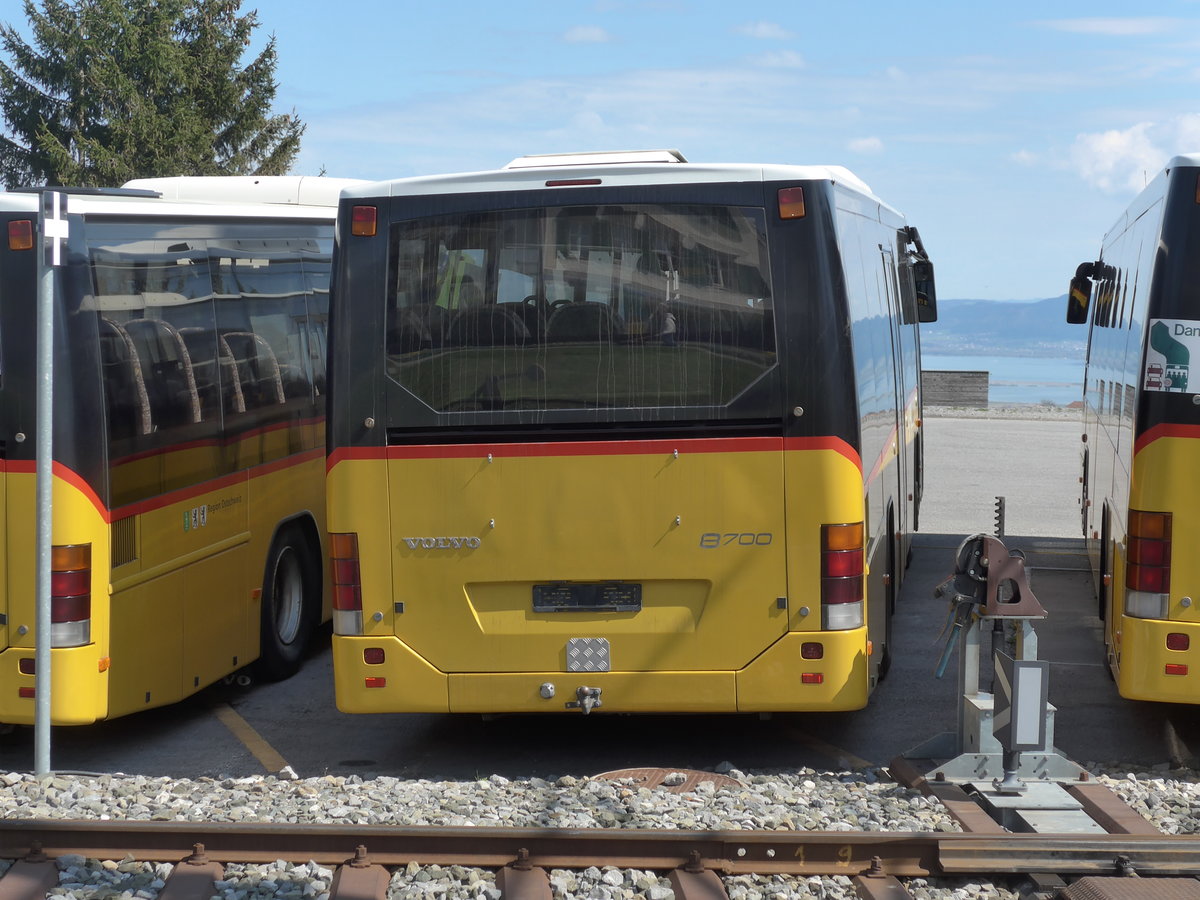 (169'927) - PostAuto Ostschweiz - (AR 14'856) - Volvo am 12. April 2016 in Heiden, Garage