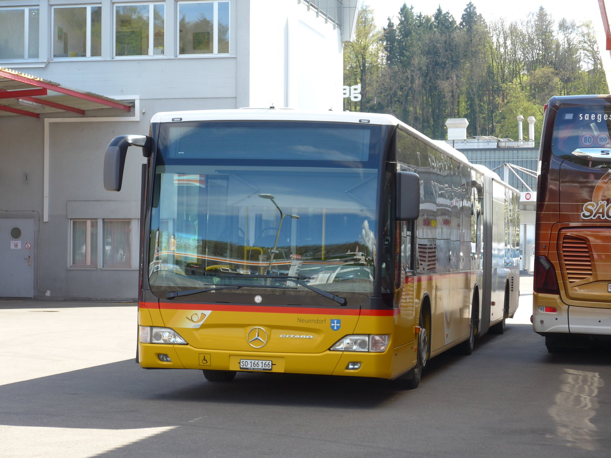 (170'053) - Wyss, Boningen - Nr. 56/SO 166'166 - Mercedes am 14. April 2016 in Kloten, EvoBus