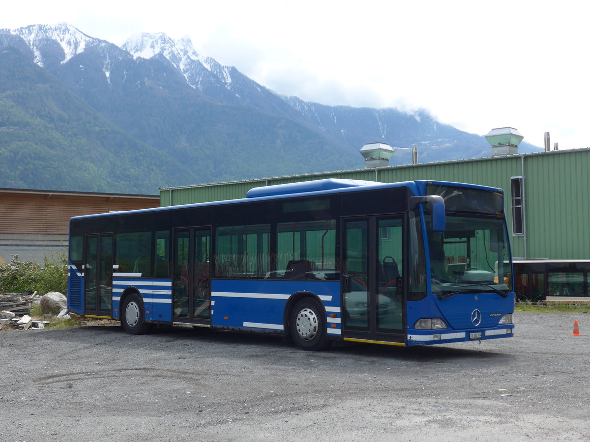 (170'199) - Buchard, Leytron - VS 386'364 - Mercedes (ex AFA Adelboden Nr. 91; ex AFA Adelboden Nr. 2) am 24. April 2016 in Leytron, Garage