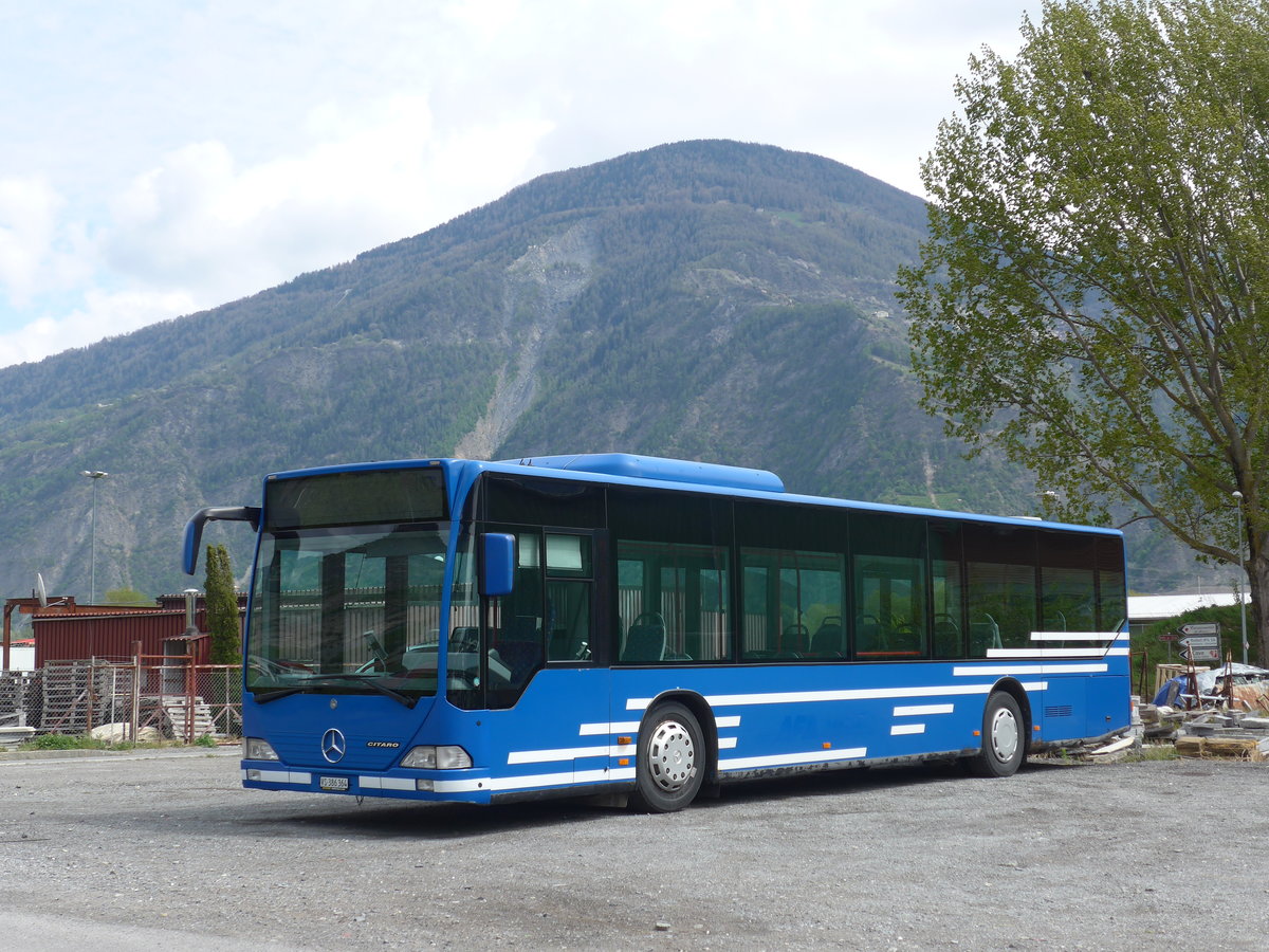 (170'200) - Buchard, Leytron - VS 386'364 - Mercedes (ex AFA Adelboden Nr. 91; ex AFA Adelboden Nr. 2) am 24. April 2016 in Leytron, Garage