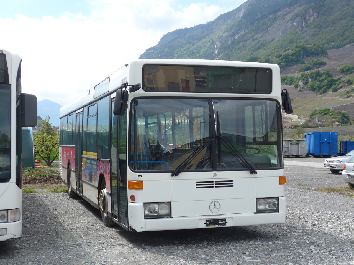 (170'207) - Buchard, Leytron - Nr. 97 - Mercedes (ex BGU Grenchen Nr. 5) am 24. April 2016 in Leytron, Garage