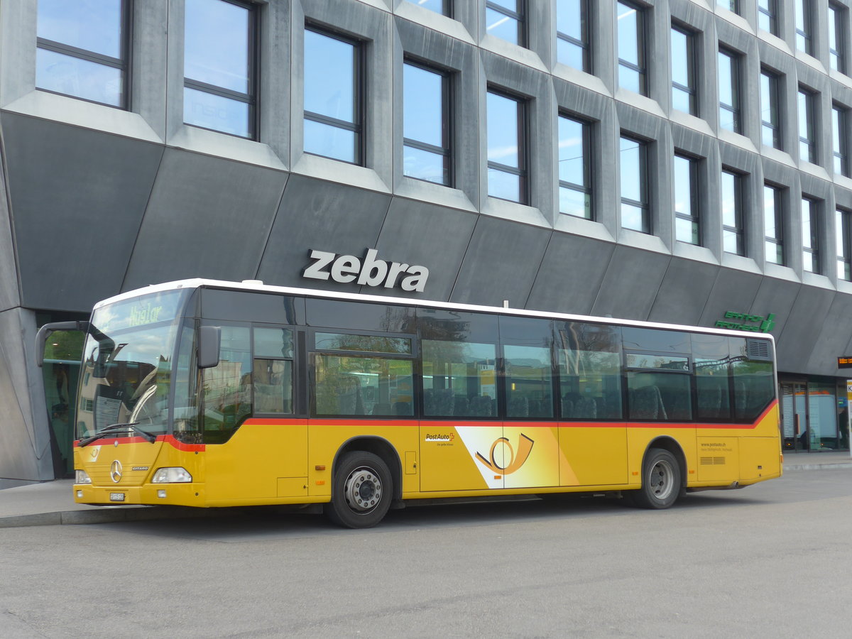 (170'251) - Wohlgemuth, Hochwald - SO 115'120 - Mercedes am 30. April 2016 beim Bahnhof Liestal