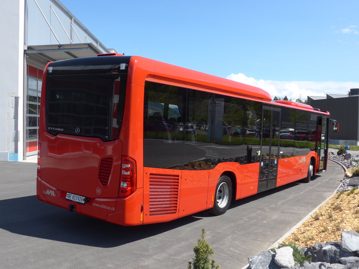 (170'433) - AFA Adelboden - Nr. 96/BE 823'926 - Mercedes am 10. Mai 2016 in Frutigen, Garage