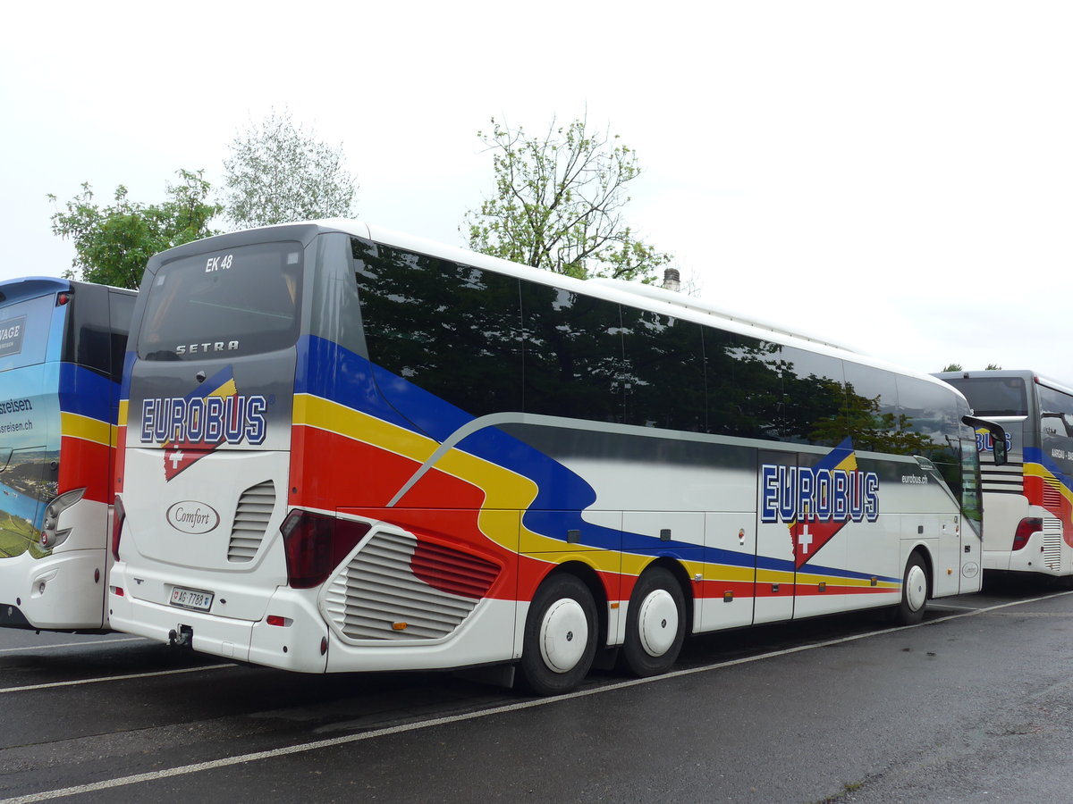 (170'462) - Knecht, Windisch - Nr. 48/AG 7788 - Setra am 12. Mai 2016 in Thun, Seestrasse