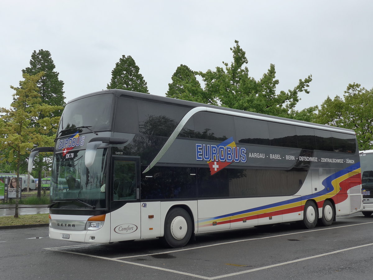 (170'465) - Knecht, Windisch - Nr. 78/AG 8289 - Setra am 12. Mai 2016 in Thun, Seestrasse