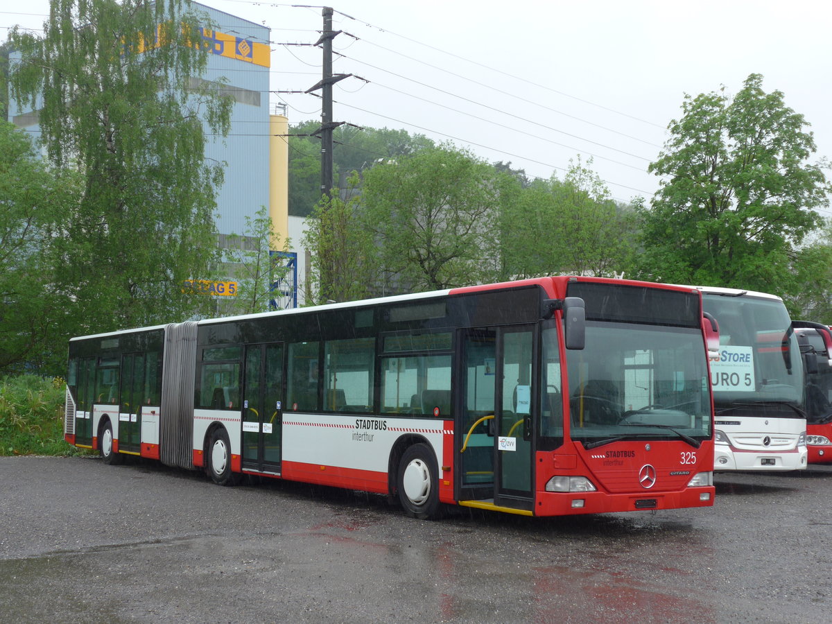 (170'532) - SW Winterthur - Nr. 325 - Mercedes am 13. Mai 2016 in Kloten, EvoBus