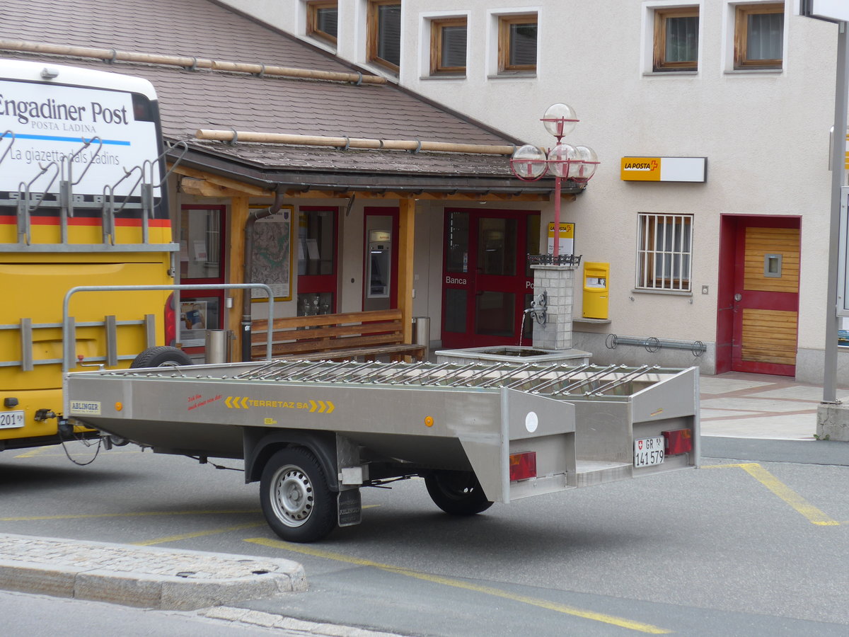 (170'901) - Terretaz, Zernez - GR 141'579 - Ablinger Gepckanhnger am 16. Mai 2016 in Mstair, Posta