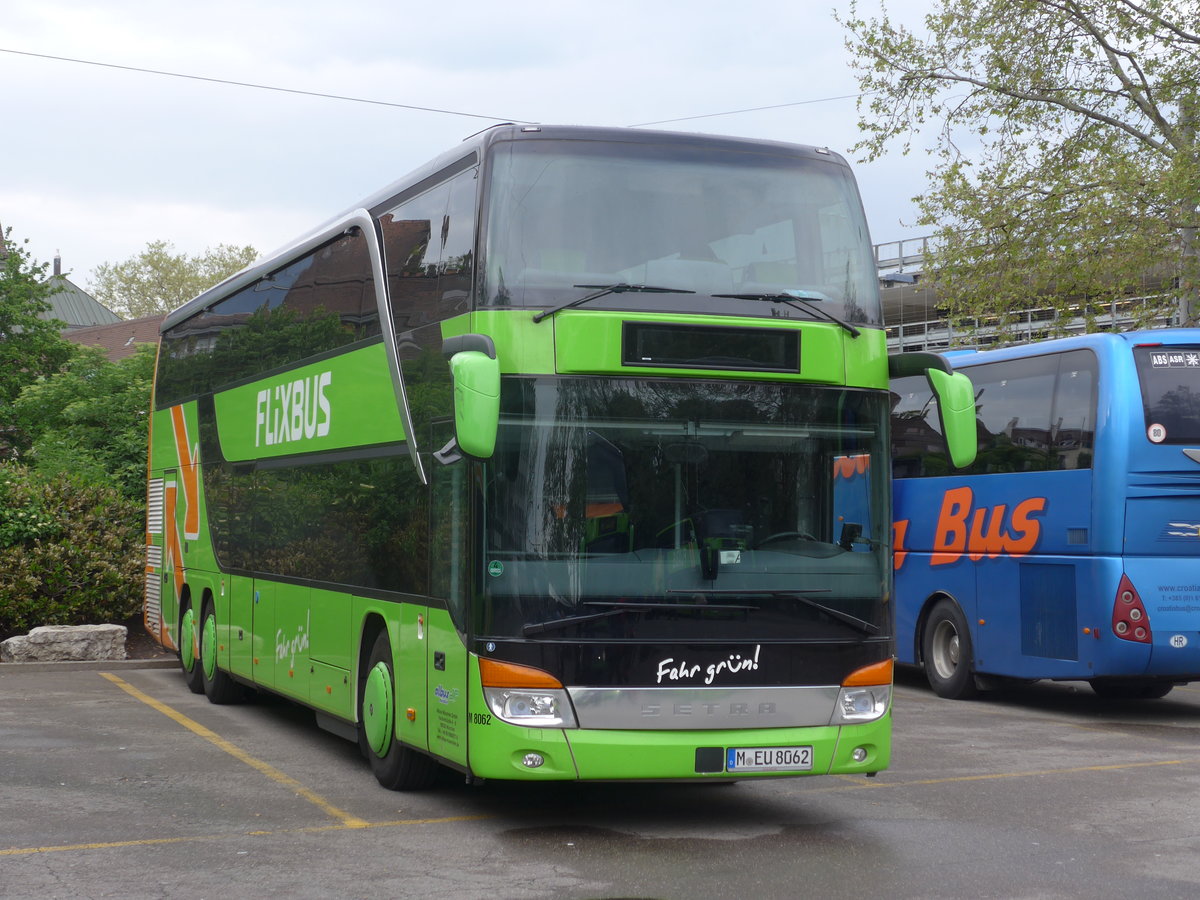 (170'966) - Aus Deutschland: Albus, Mnchen - Nr. 8062/M-EU 8062 - Setra am 16. Mai 2016 in Zrich, Sihlquai