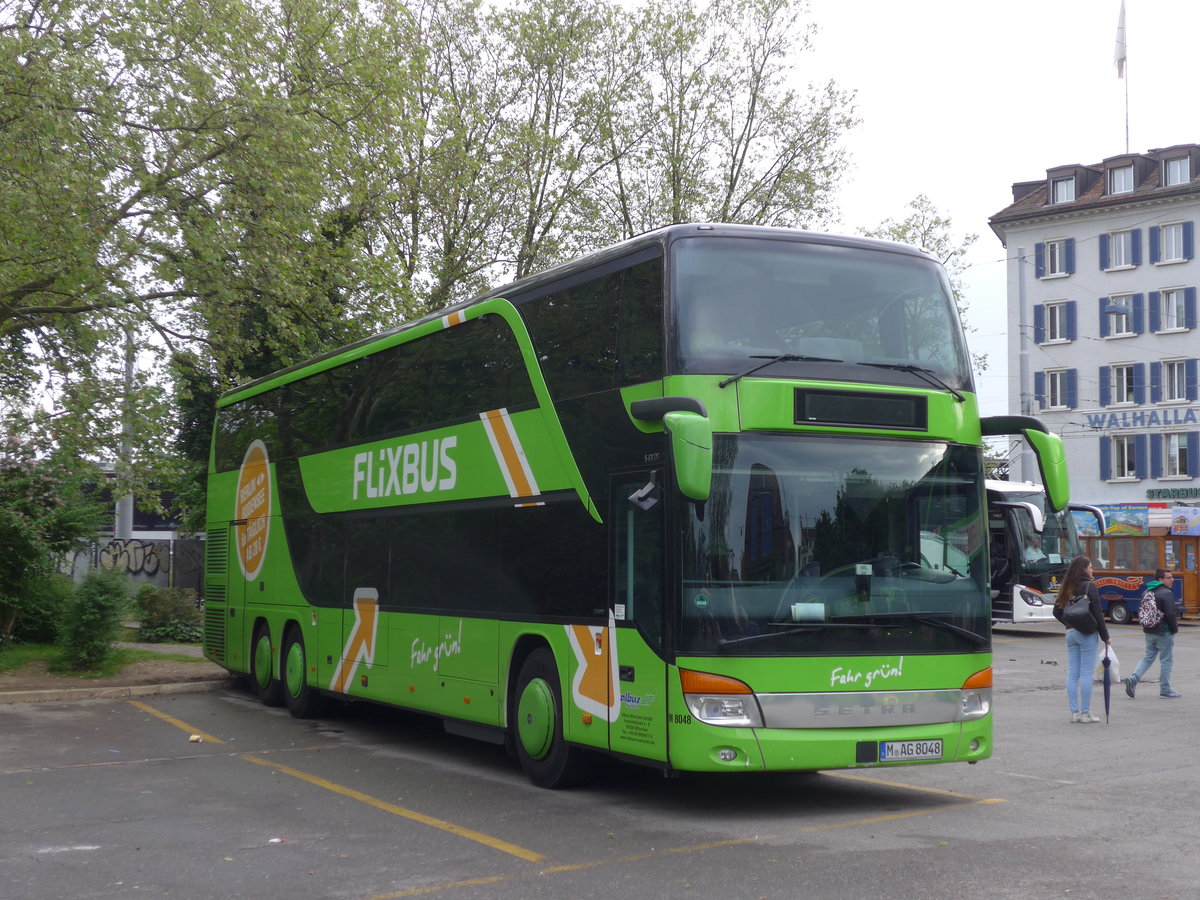 (170'968) - Aus Deutschland: Albus, Mnchen - Nr. M8048/M-AG 8048 - Setra am 16. Mai 2016 in Zrich, Sihlquai