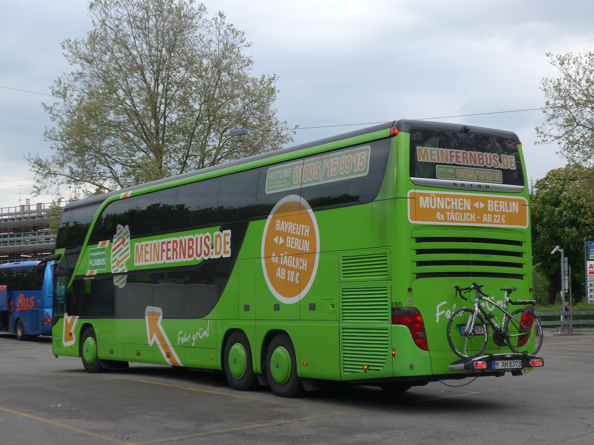 (170'973) - Aus Deutschland: Albus, Mnchen - Nr. M8373/M-AM 8373 - Setra am 16. Mai 2016 in Zrich, Sihlquai