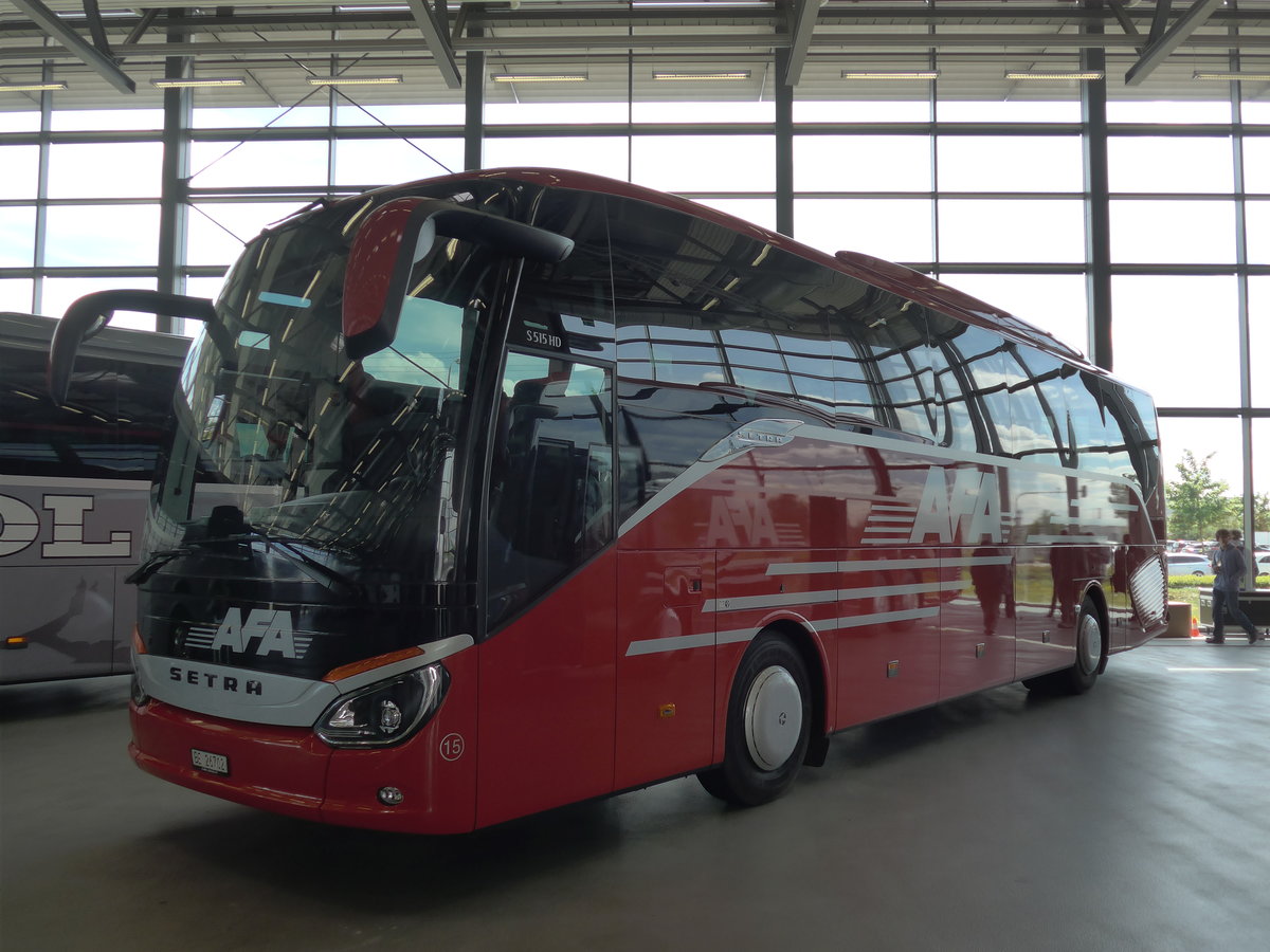 (171'139) - Fr die Schweiz: AFA Adelboden - Nr. 15/BE 26'702 - Setra am 20. Mai 2016 in Neu-Ulm, Setrawerk