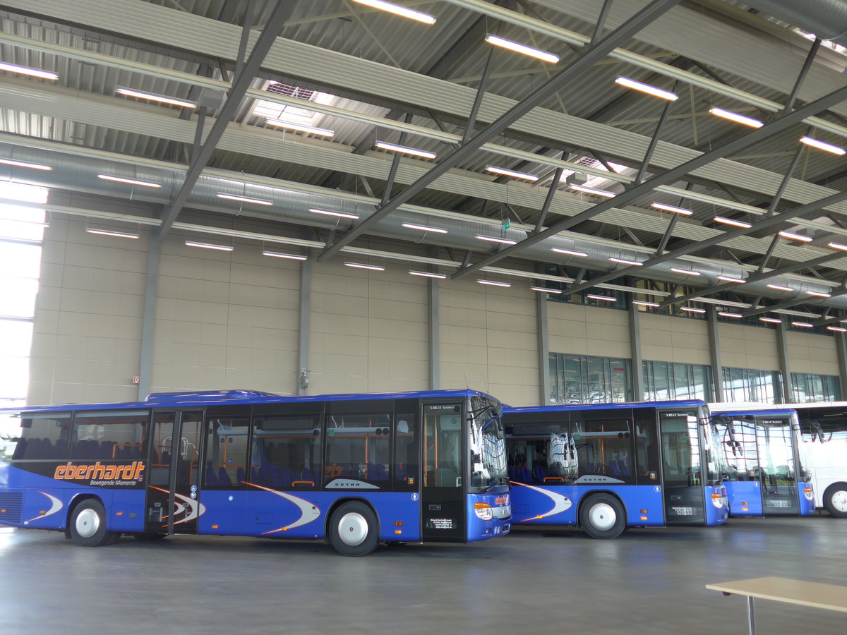 (171'146) - Eberhardt, Pforzheim - Setra am 20. Mai 2016 in Neu-Ulm, Setrawerk