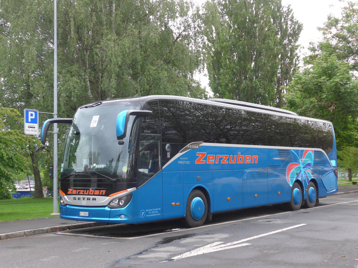 (171'541) - Zerzuben, Visp-Eyholz - Nr. 7/VS 59'848 - Setra am 31. Mai 2016 in Thun, Lachen