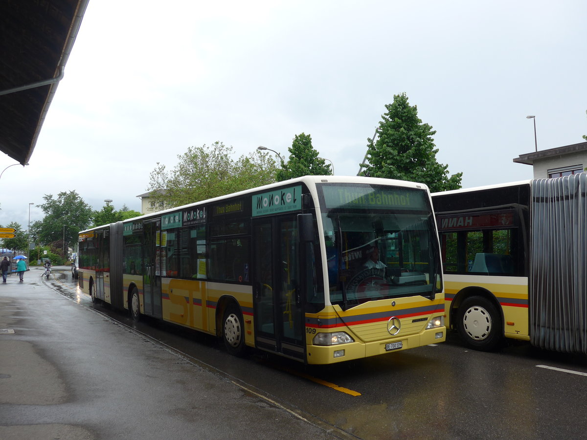 (171'911) - STI Thun - Nr. 109/BE 700'109 - Mercedes am 19. Juni 2016 in Thun, Dufourkaserne