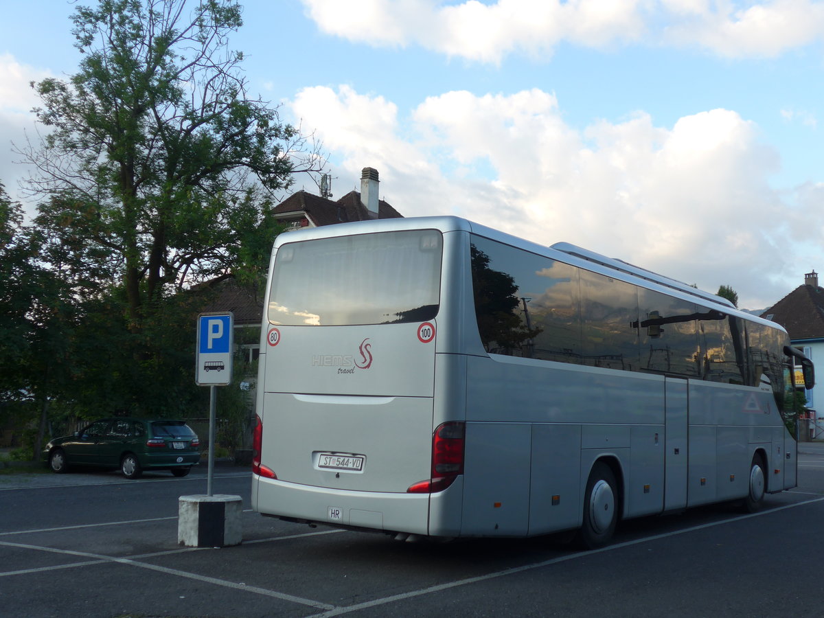 (172'774) - Aus Kroatien: Pinija, Kambelovac - ST 544-VD - Setra am 6. Juli 2016 in Thun, Seestrasse