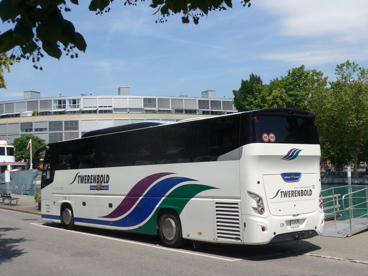 (172'782) - Twerenbold, Baden - Nr. 5/AG 17'176 - VDL am 8. Juli 2016 bei der Schifflndte Thun