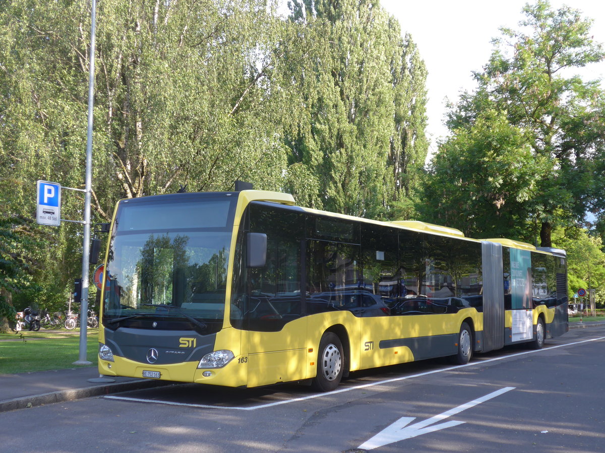 (172'783) - STI Thun - Nr. 163/BE 752'163 - Mercedes am 8. Juli 2016 in Thun, Lachen