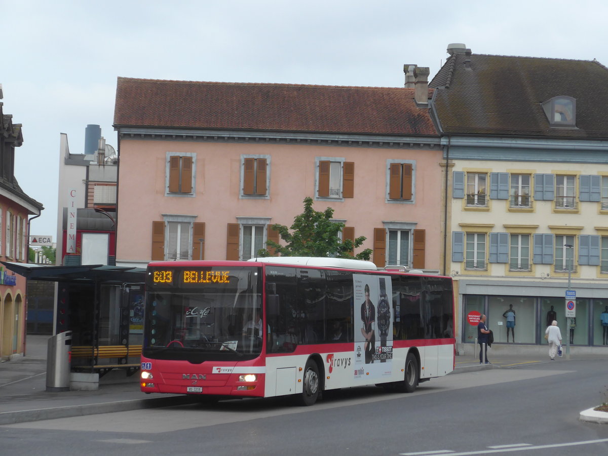 (173'248) - TRAVYS Yverdon - VD 1218 - MAN am 22. Juli 2016 in Yverdon, Bel-Air