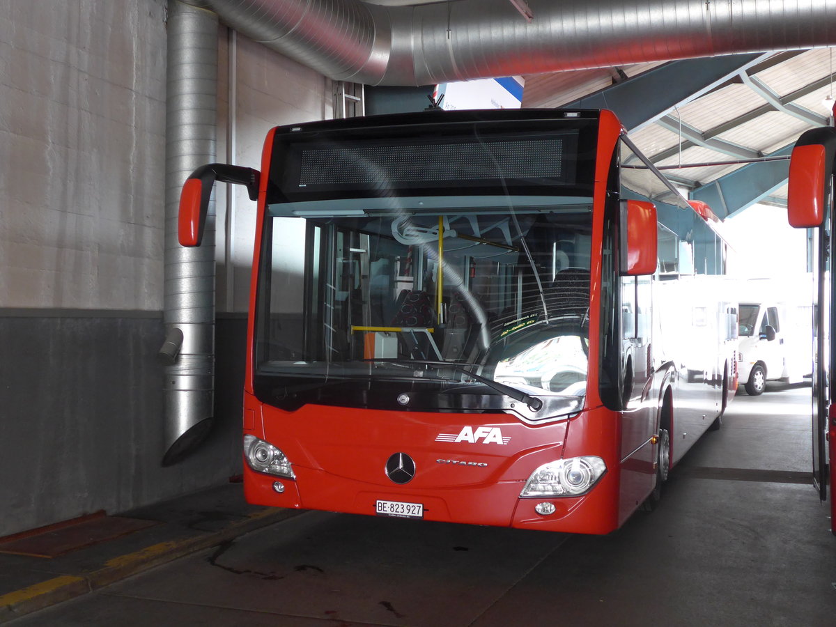 (173'409) - AFA Adelboden - Nr. 97/BE 823'927 - Mercedes am 31. Juli 2016 im Autobahnhof Adelboden