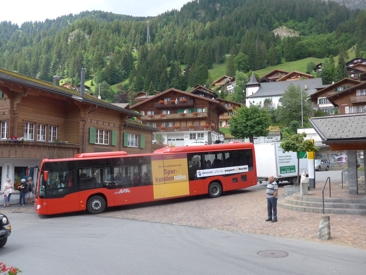 (173'439) - AFA Adelboden - Nr. 95/BE 26'774 - Mercedes am 31. Juli 2016 beim Autobahnhof Adelboden