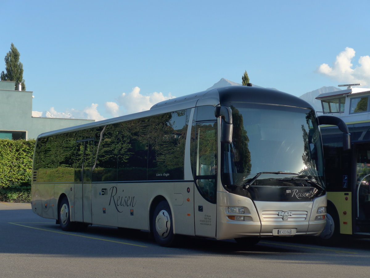 (174'278) - STI Thun - Nr. 40/BE 453'040 - MAN am 25. August 2016 bei der Schifflndte Thun