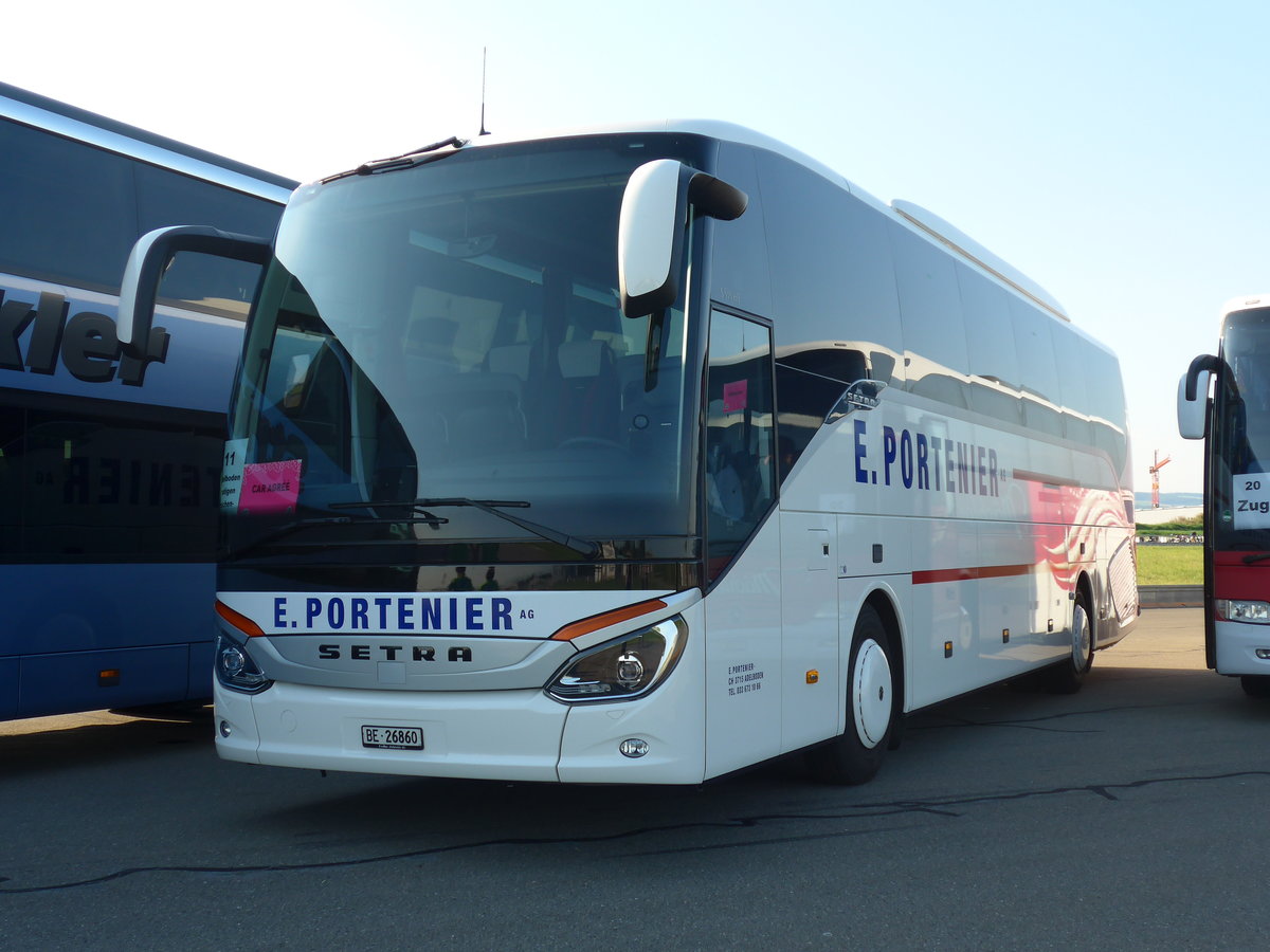 (174'363) - Portenier, Adelboden - Nr. 3/BE 26'860 - Setra am 28. August 2016 in Estavayer-le-Lac, ESAF