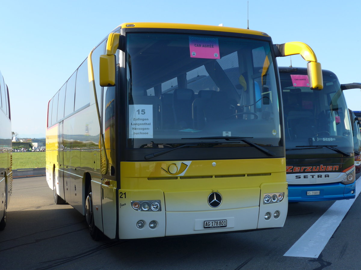 (174'372) - Tschannen, Zofingen - Nr. 21/AG 178'801 - Mercedes am 28. August 2016 in Estavayer-le-Lac, ESAF