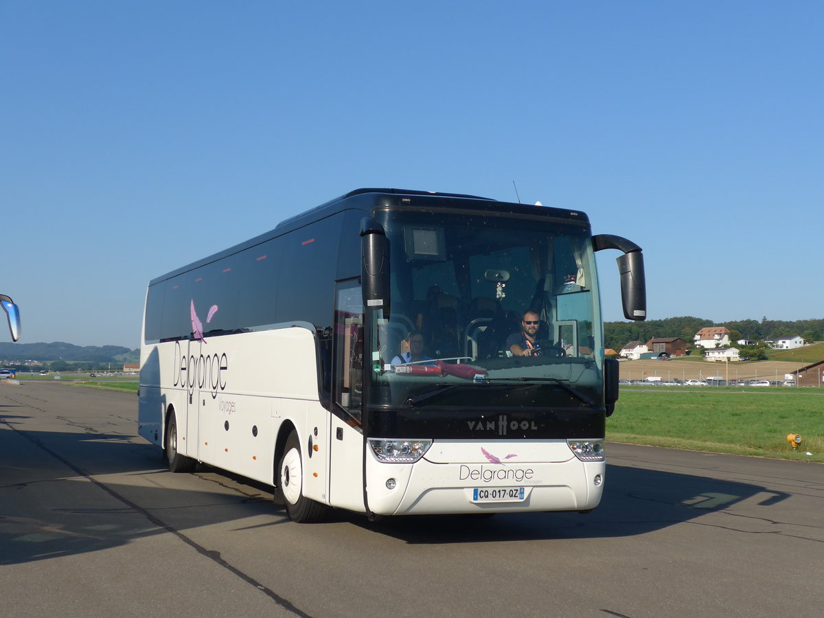 (174'387) - Aus Frankreich: Delgrange, Dunkerque - CQ 017 QZ - Van Hool am 28. August 2016 in Estavayer-le-Lac, ESAF