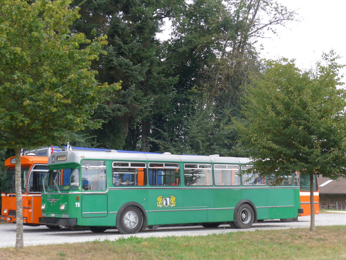 (174'476) - BVB Basel (RWB) - Nr. 75/BE 530'697 - FBW/FHS am 4. September 2016 in Hindelbank