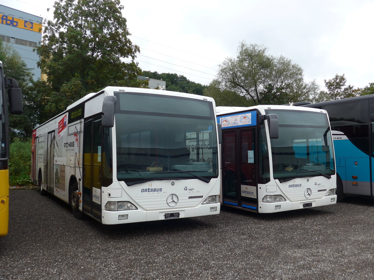 (174'612) - PostAuto Wallis - (VS 241'962) - Mercedes am 5. September 2016 in Kloten, EvoBus