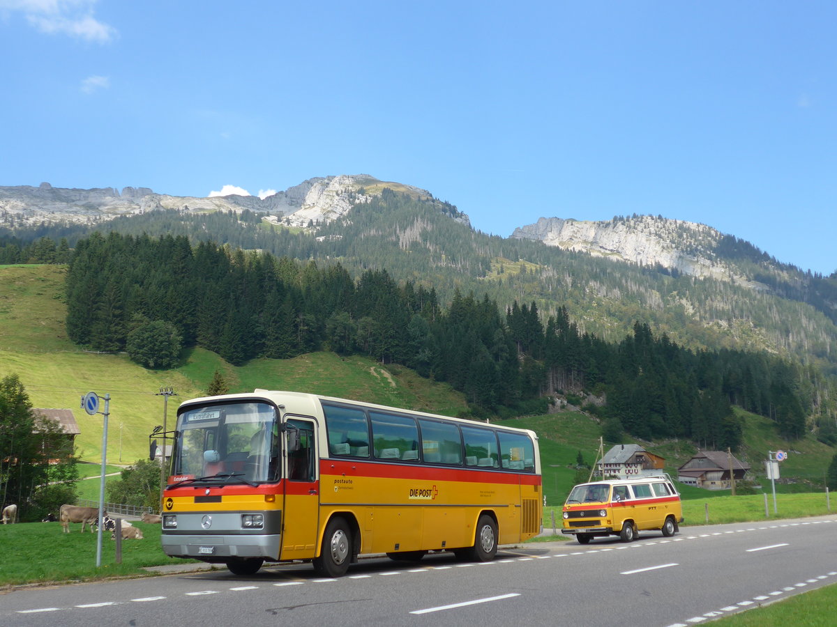 (174'868) - Buzzi, Bern - BE 910'789 - Mercedes (ex Mattli, Wassen) am 11. September 2016 in Srenberg, Hirsegg