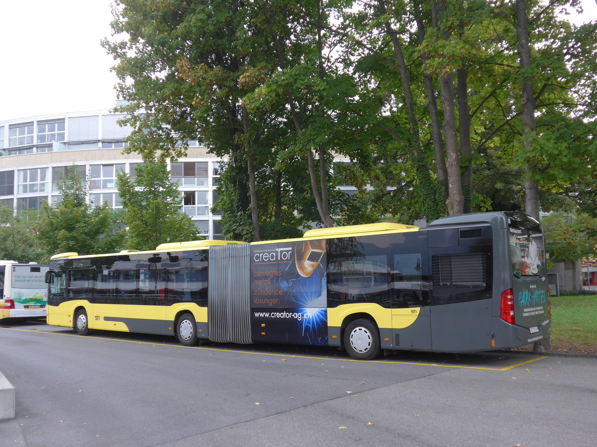 (174'933) - STI Thun - Nr. 167/BE 752'167 - Mercedes am 15. September 2016 bei der Schifflndte Thun