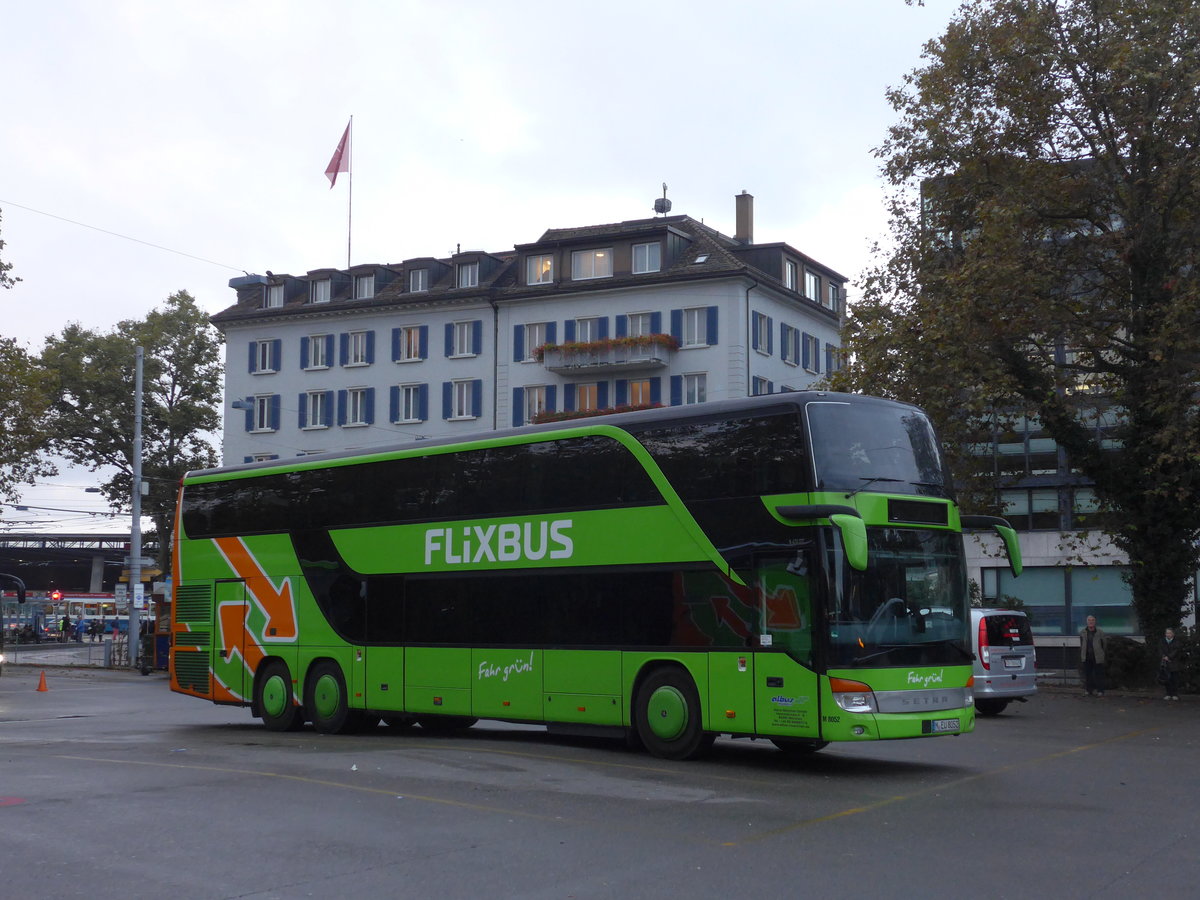 (175'710) - Aus Deutschland: Albus, Mnchen - Nr. M8052/M-EU 8052 - Setra am 18. Oktober 2016 in Zrich, Sihlquai