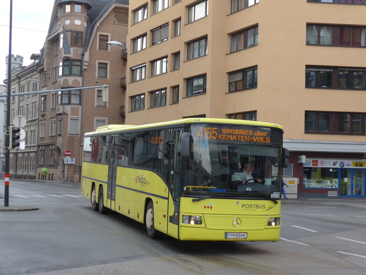 (175'819) - PostBus - PT 12'548 - Mercedes am 18. Oktober 2016 beim Bahnhof Innsbruck