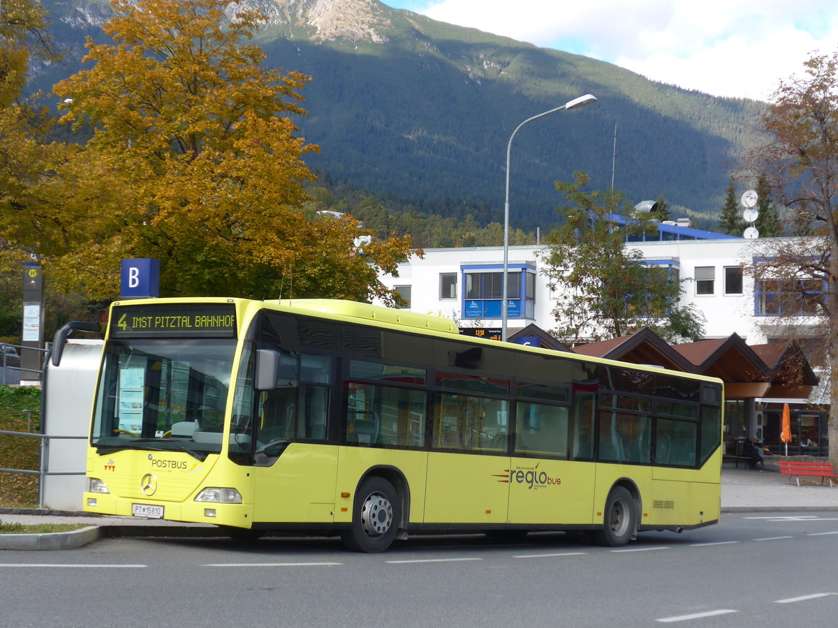 (176'062) - PostBus - PT 15'810 - Mercedes am 20. Oktober 2016 in Imst, Post