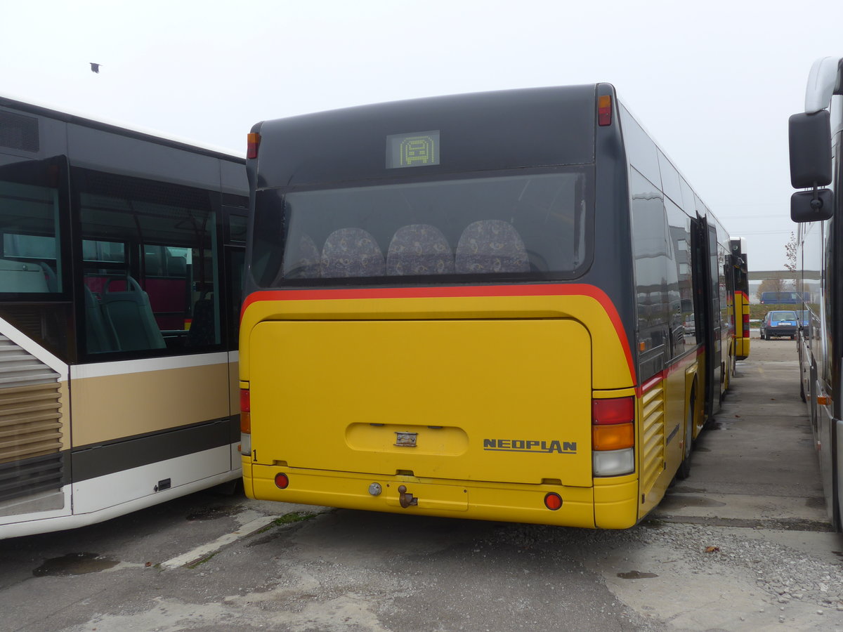 (176'468) - Engeloch, Riggisberg - Nr. 1 - Neoplan am 4. November 2016 in Frauenfeld, Langdorfstrasse