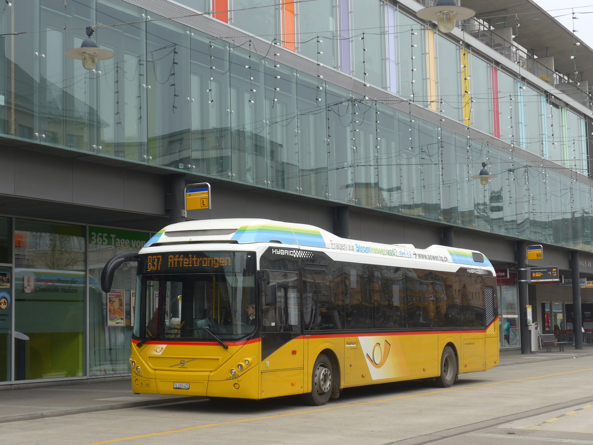 (176'490) - PostAuto Ostschweiz - TG 209'425 - Volvo am 4. November 2016 beim Bahnhof Frauenfeld