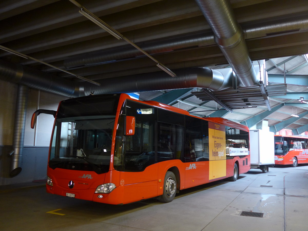 (176'756) - AFA Adelboden - Nr. 27/BE 26'773 - Mercedes am 26. November 2016 im Autobahnhof Adelboden