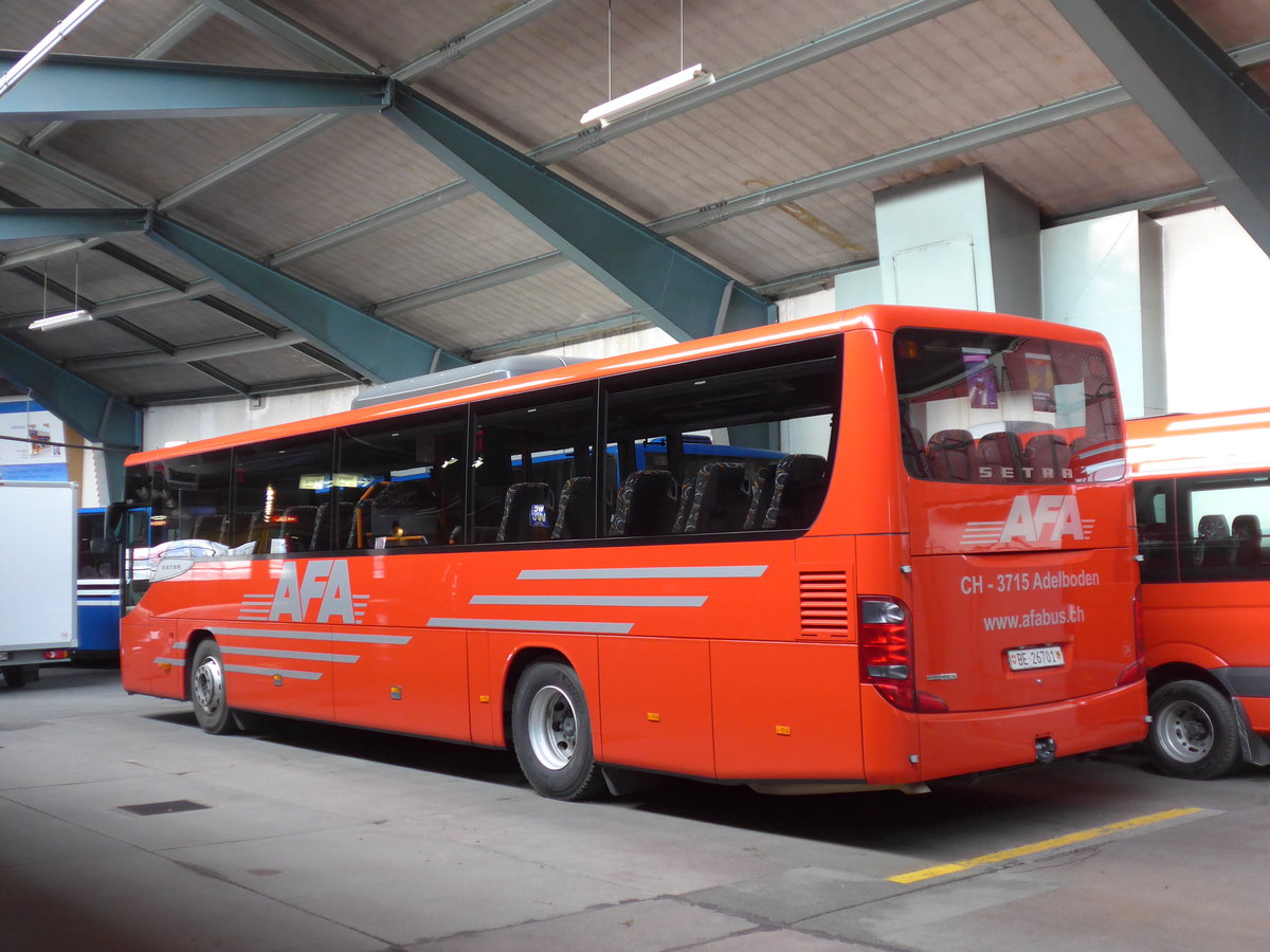 (176'757) - AFA Adelboden - Nr. 24/BE 26'701 - Setra am 26. November 2016 im Autobahnhof Adelboden