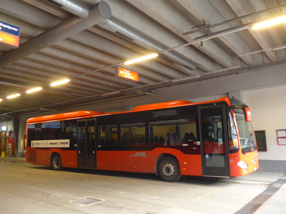 (176'759) - AFA Adelboden - Nr. 97/BE 823'927 - Mercedes am 26. November 2016 im Autobahnhof Adelboden