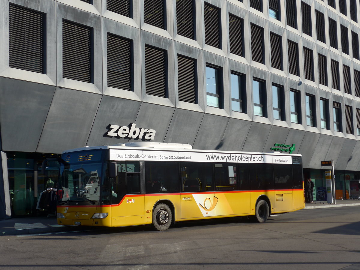 (176'879) - PostAuto Nordschweiz - BL 6144 - Mercedes am 5. Dezember 2016 beim Bahnhof Liestal