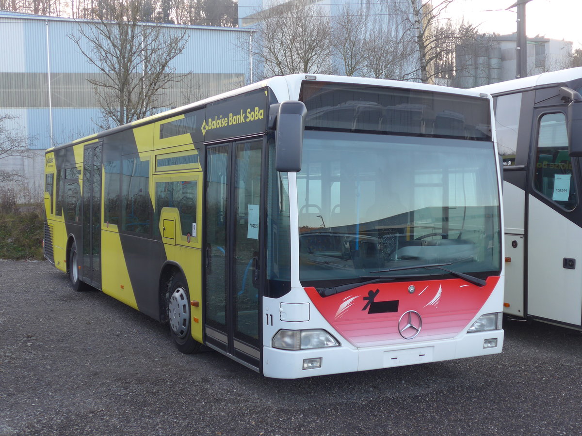 (176'977) - BGU Grenchen - Nr. 11 - Mercedes am 6. Dezember 2016 in Kloten, EvoBus