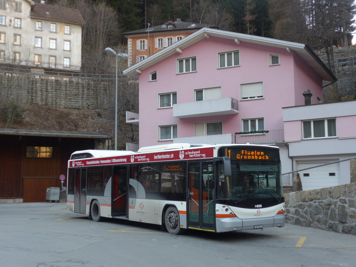 (177'115) - AAGU Altdorf - Nr. 1/UR 9441 - Hess am 10. Dezember 2016 beim Bahnhof Gschenen