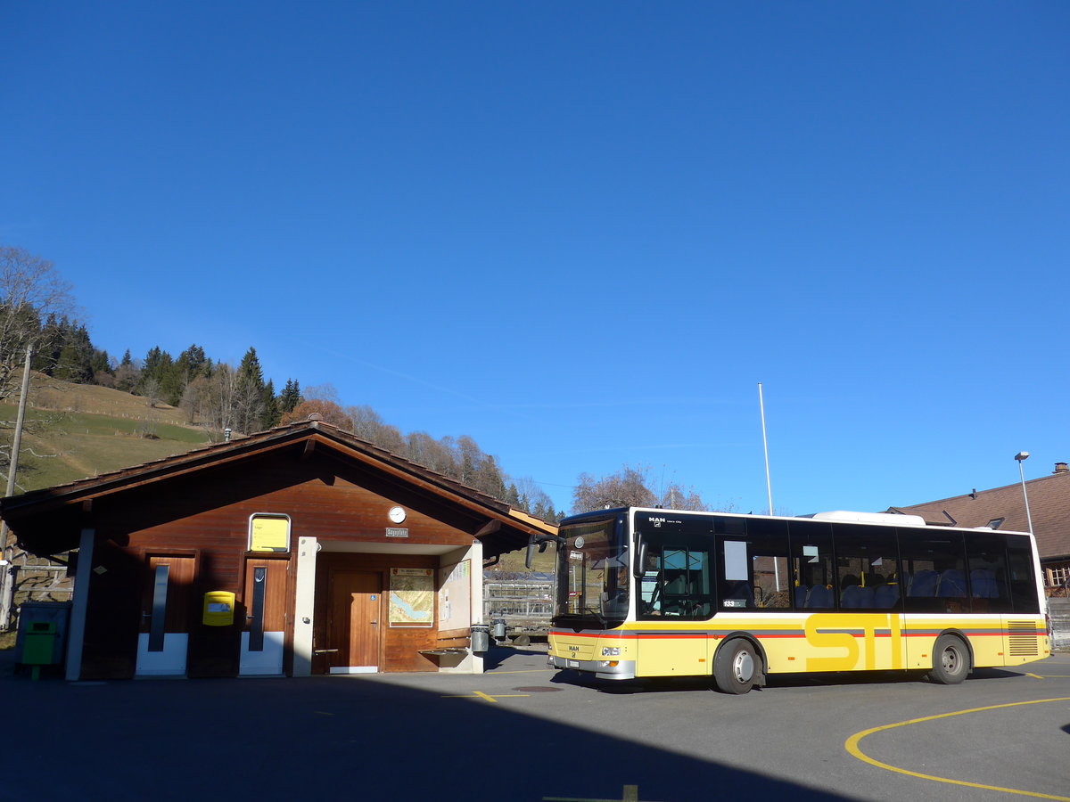 (177'230) - STI Thun - Nr. 133/BE 801'133 - MAN/Gppel am 16. Dezember 2016 in Schwanden, Sge