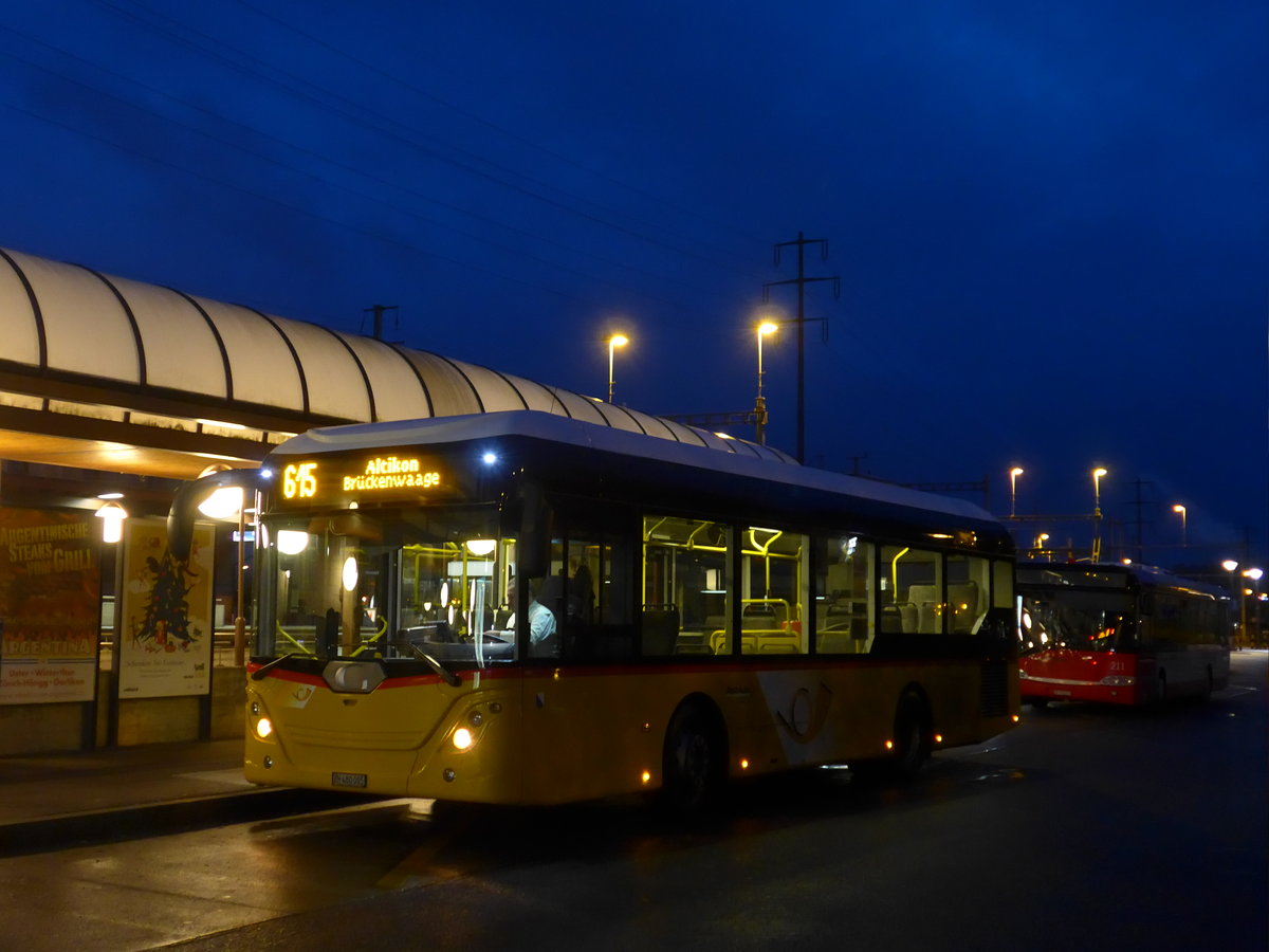 (177'338) - Moser, Flaach - Nr. 289/ZH 480'005 - Gppel am 25. Dezember 2016 beim Bahnhof Oberwinterthur